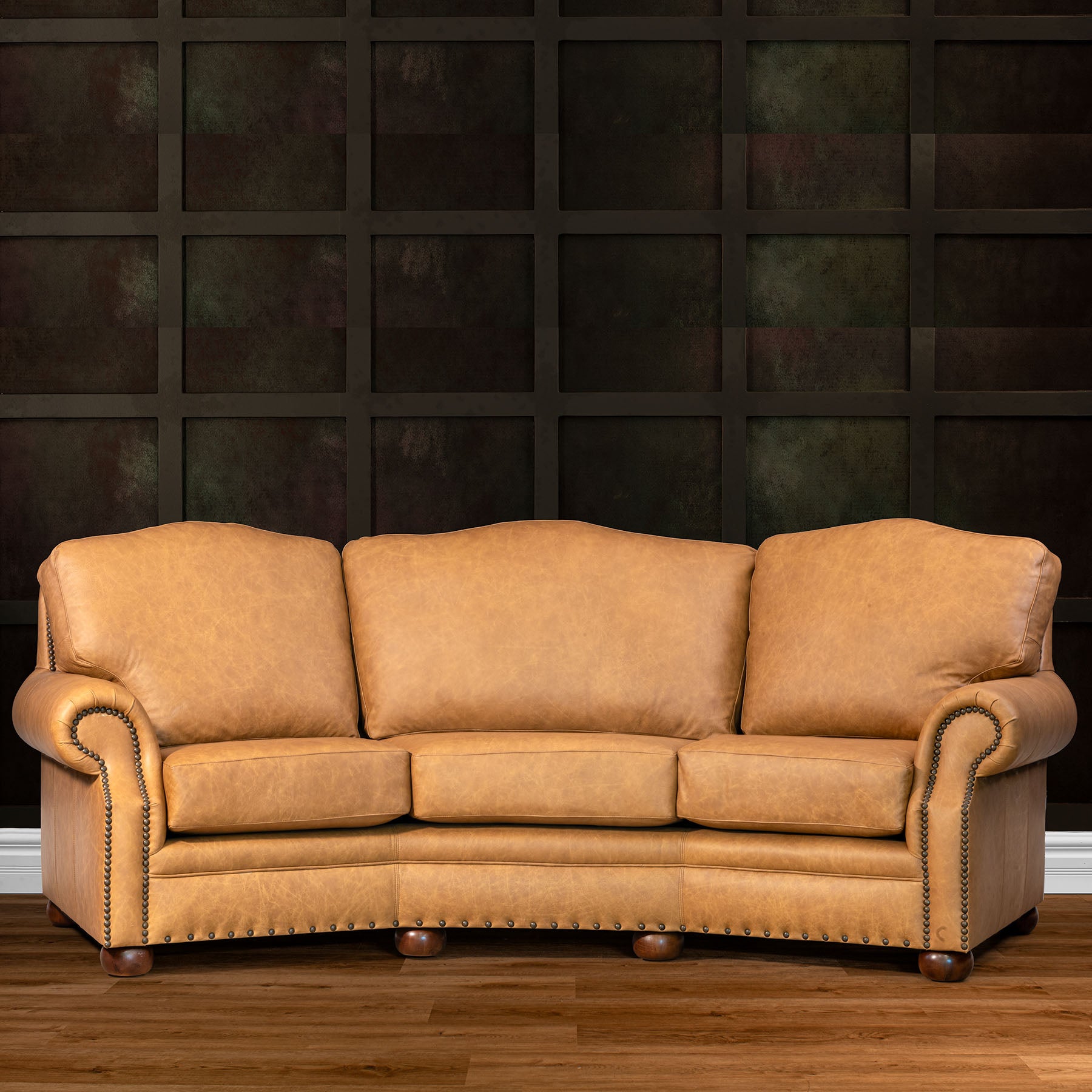 Haskell Conversation Sofa – Texas Leather Western Collection
