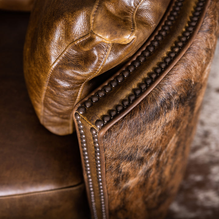 Alberton Snug Leather Swivel Recliner