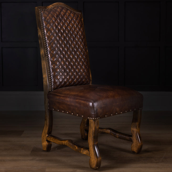 Barn Leather Dining Chair