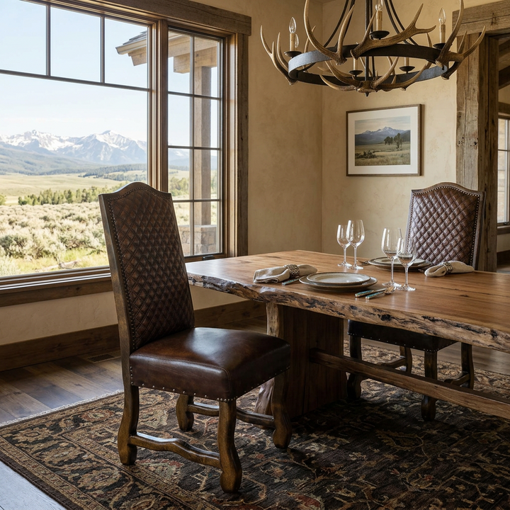 Barn Leather Dining Chair