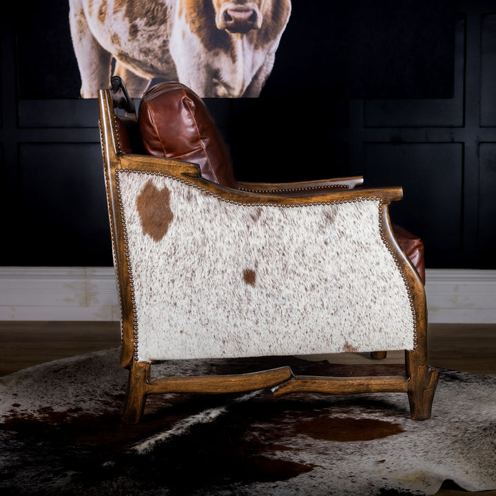 Beaver Log Cabin Chair