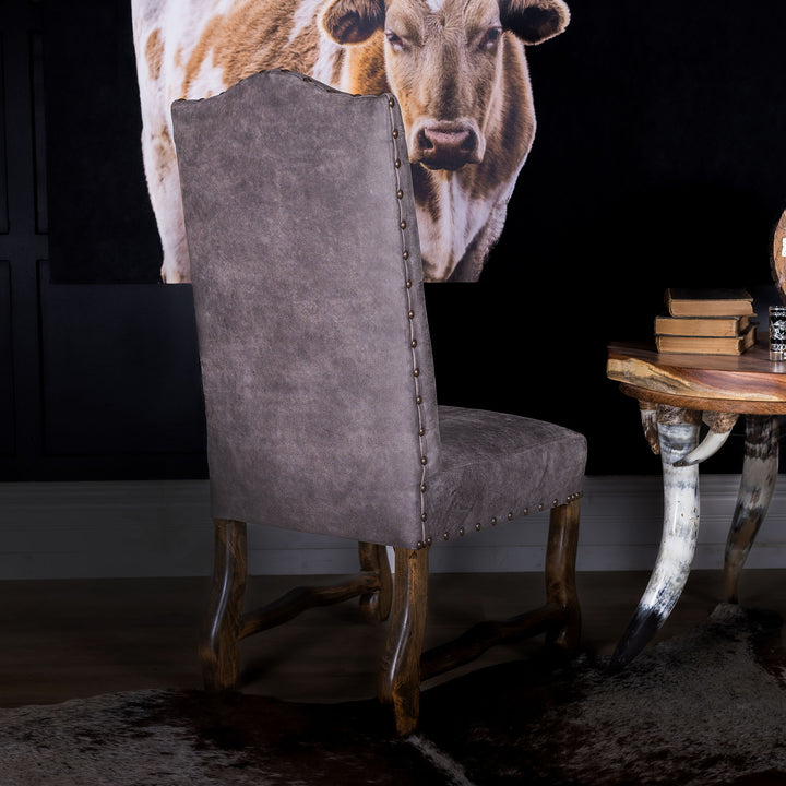 Bisbee Tufted Leather Dining Chair