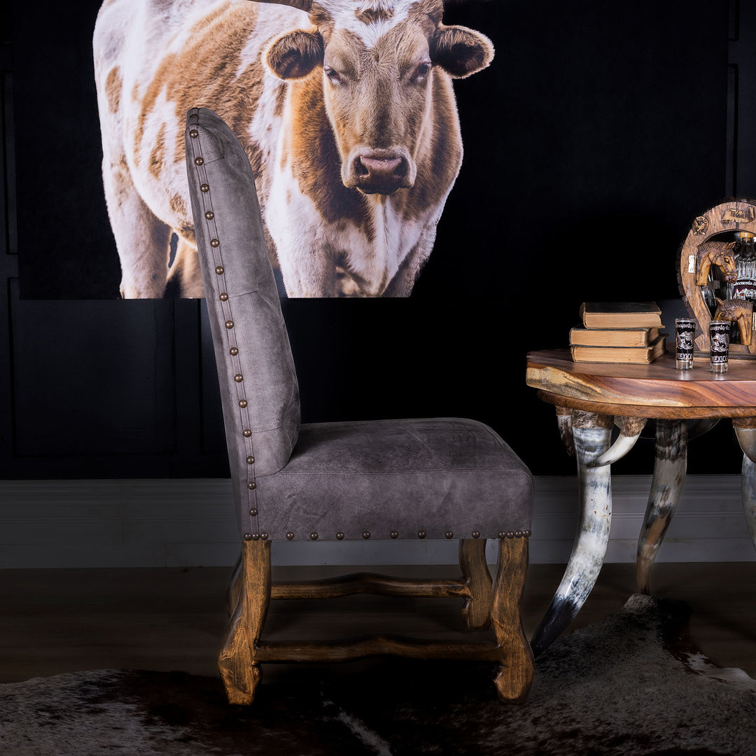 Bisbee Tufted Leather Dining Chair
