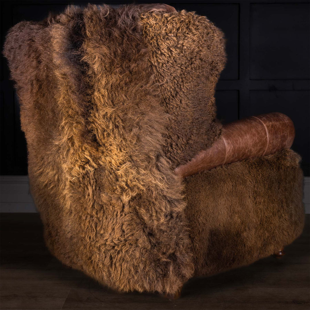 Bison Luxe Leather Recliner