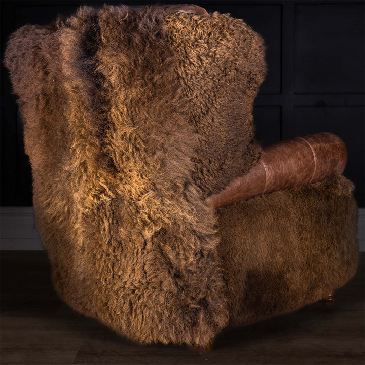 Bison Luxe Leather Recliner