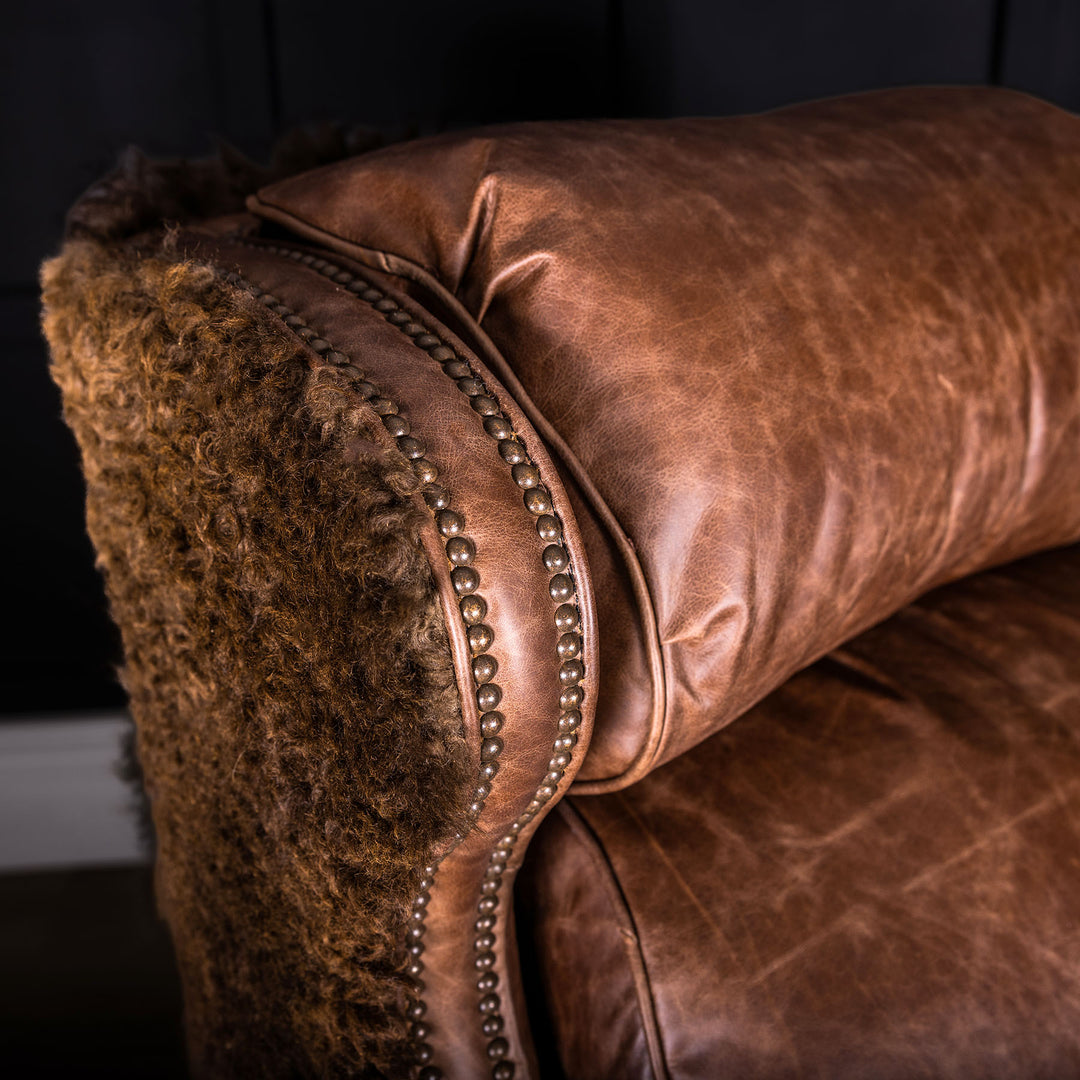 Bison Luxe Leather Recliner