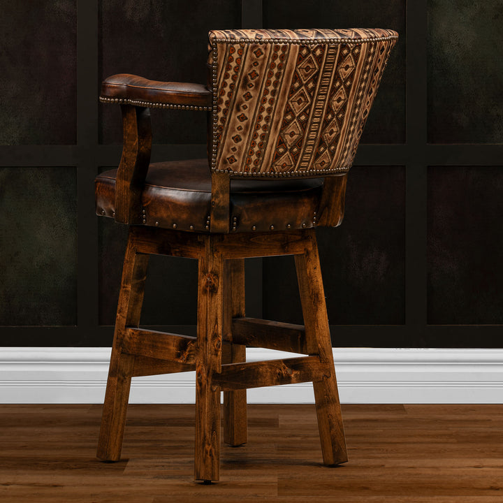 Boyd Leather Barstool