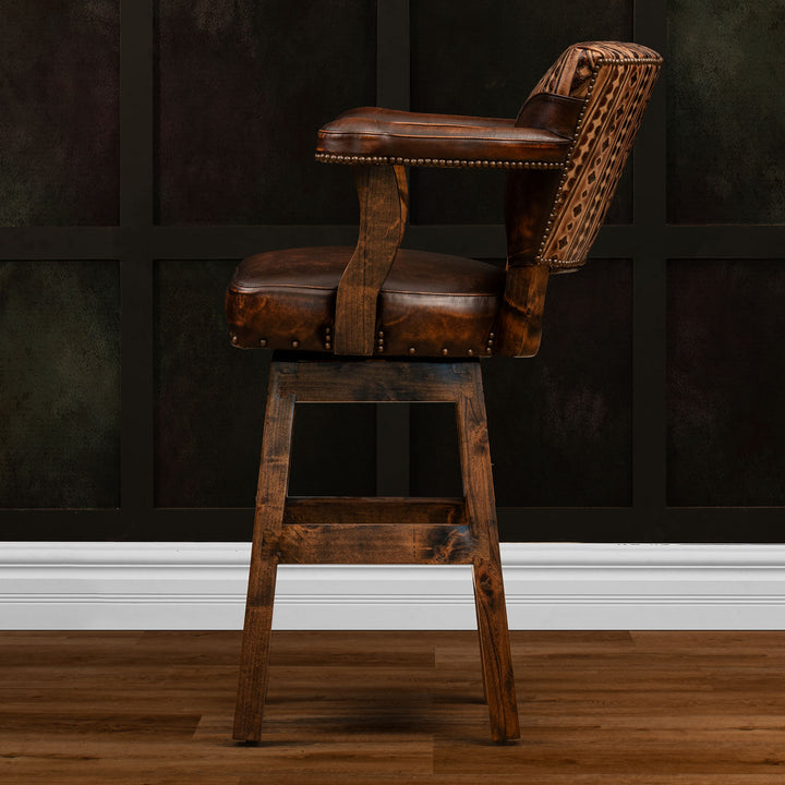 Boyd Leather Barstool