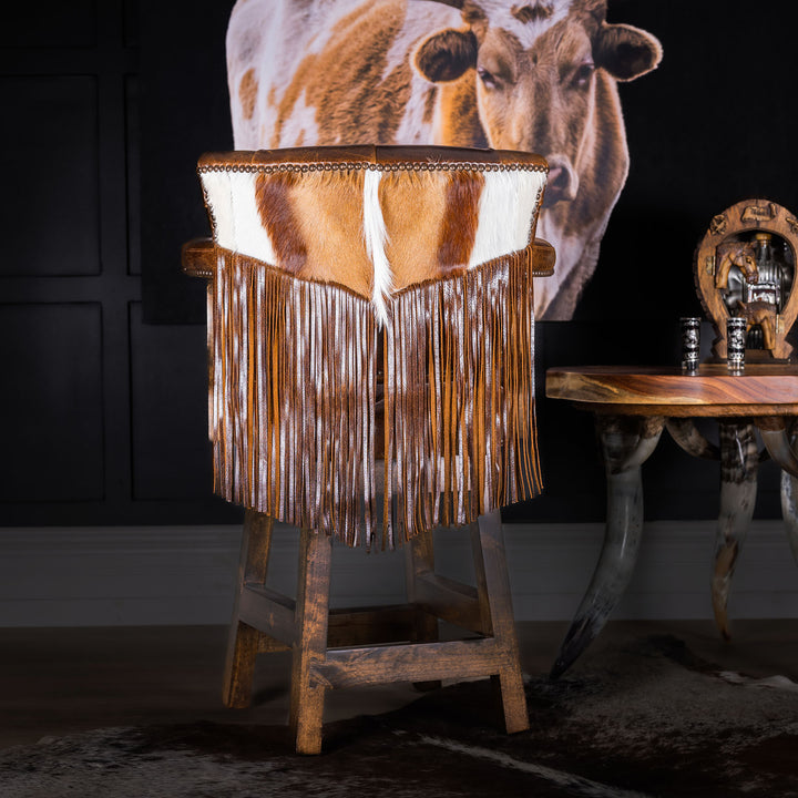 Burlington Leather Barstool