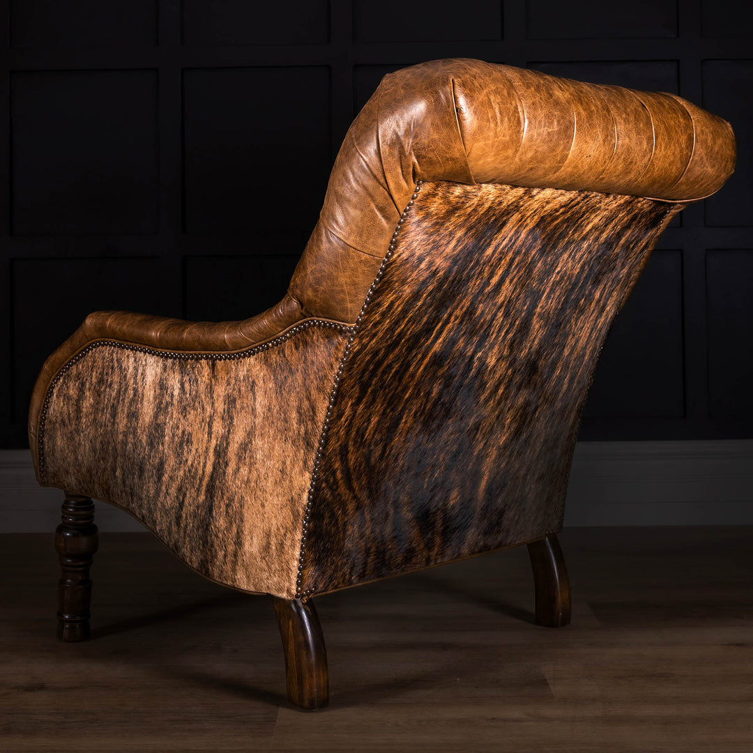 Cimarron Tufted Leather Chair