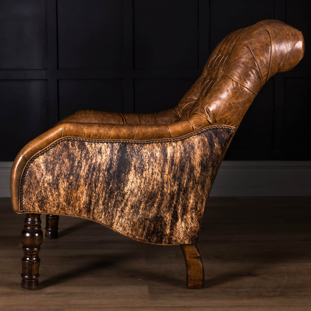 Cimarron Tufted Leather Chair