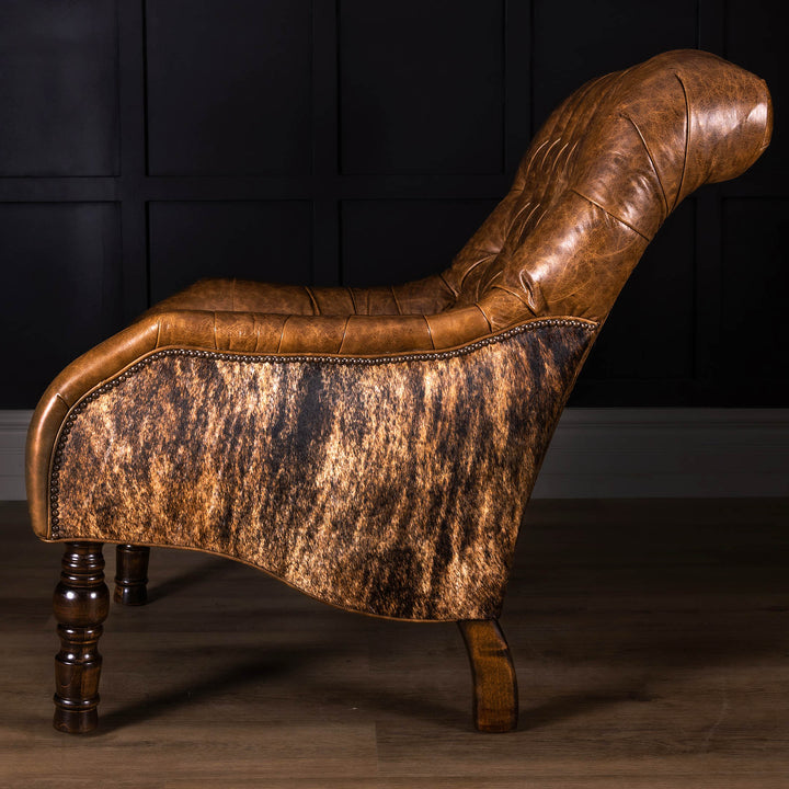 Cimarron Tufted Leather Chair