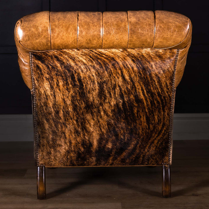 Cimarron Tufted Leather Chair