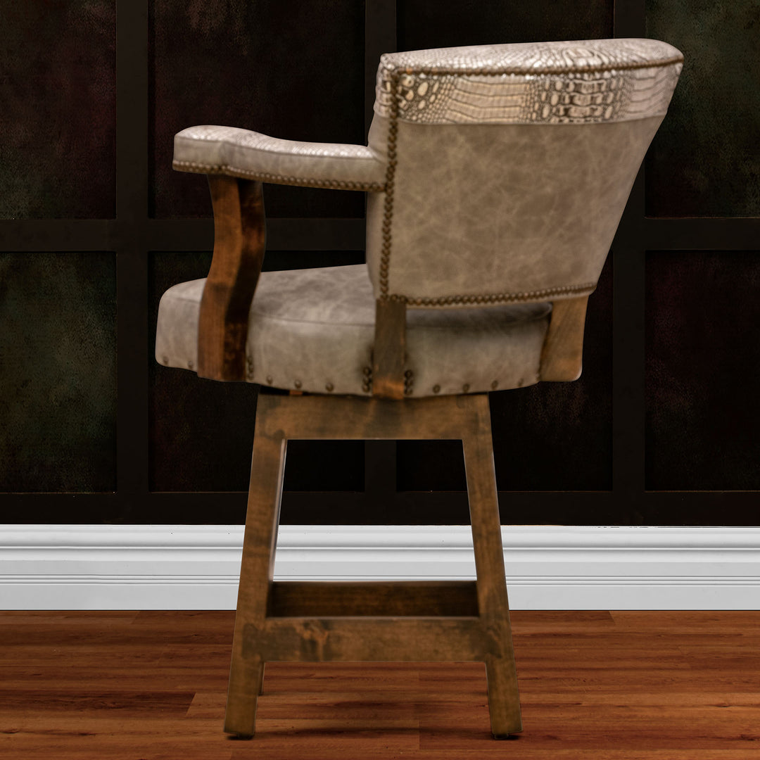 Claude Leather Barstool