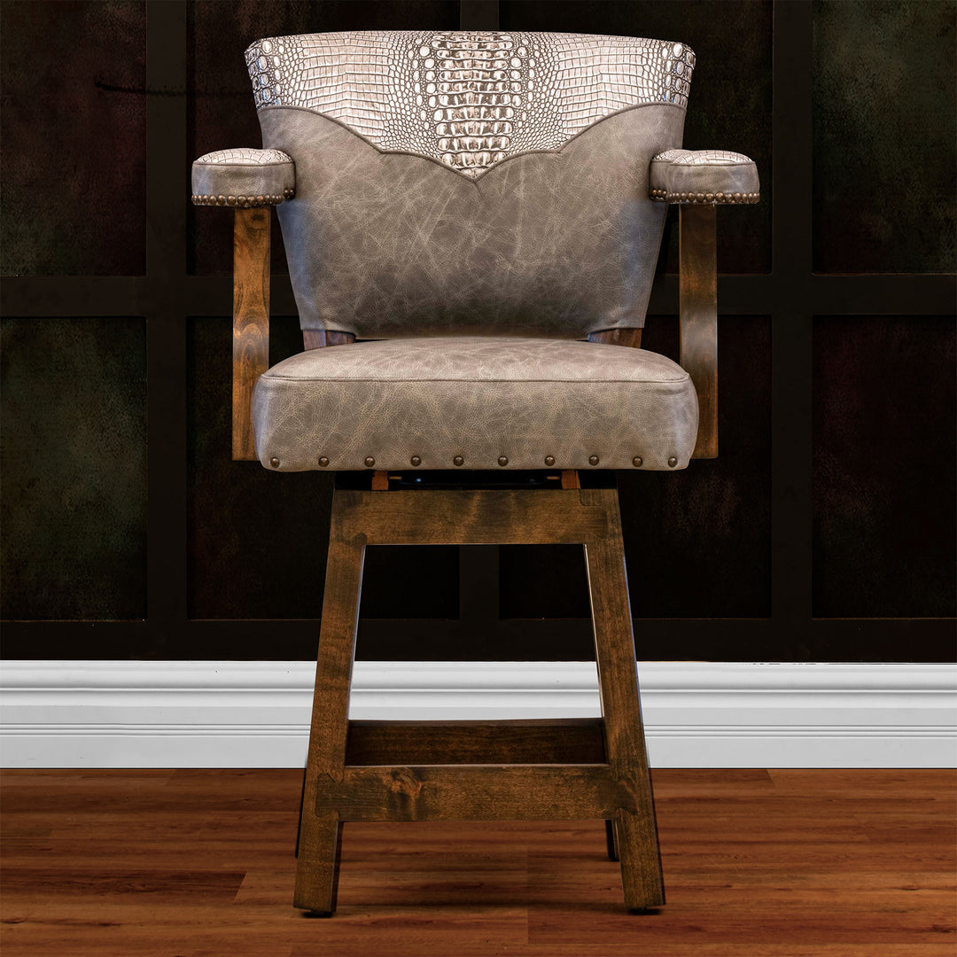Claude Leather Barstool