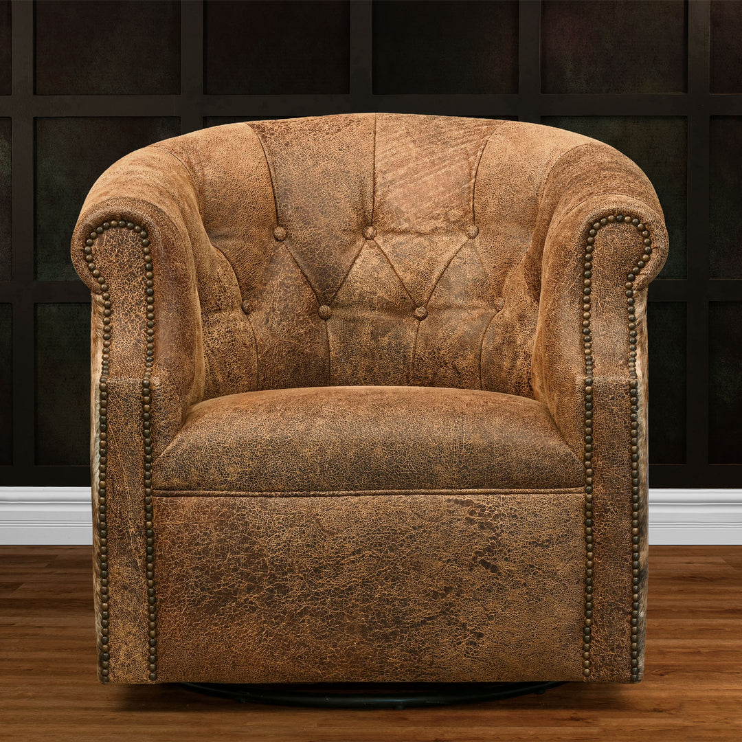 Cowley Tufted Swivel Chair