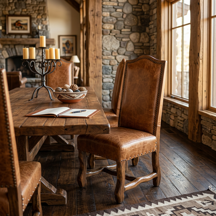 Dawson Leather Dining Chair