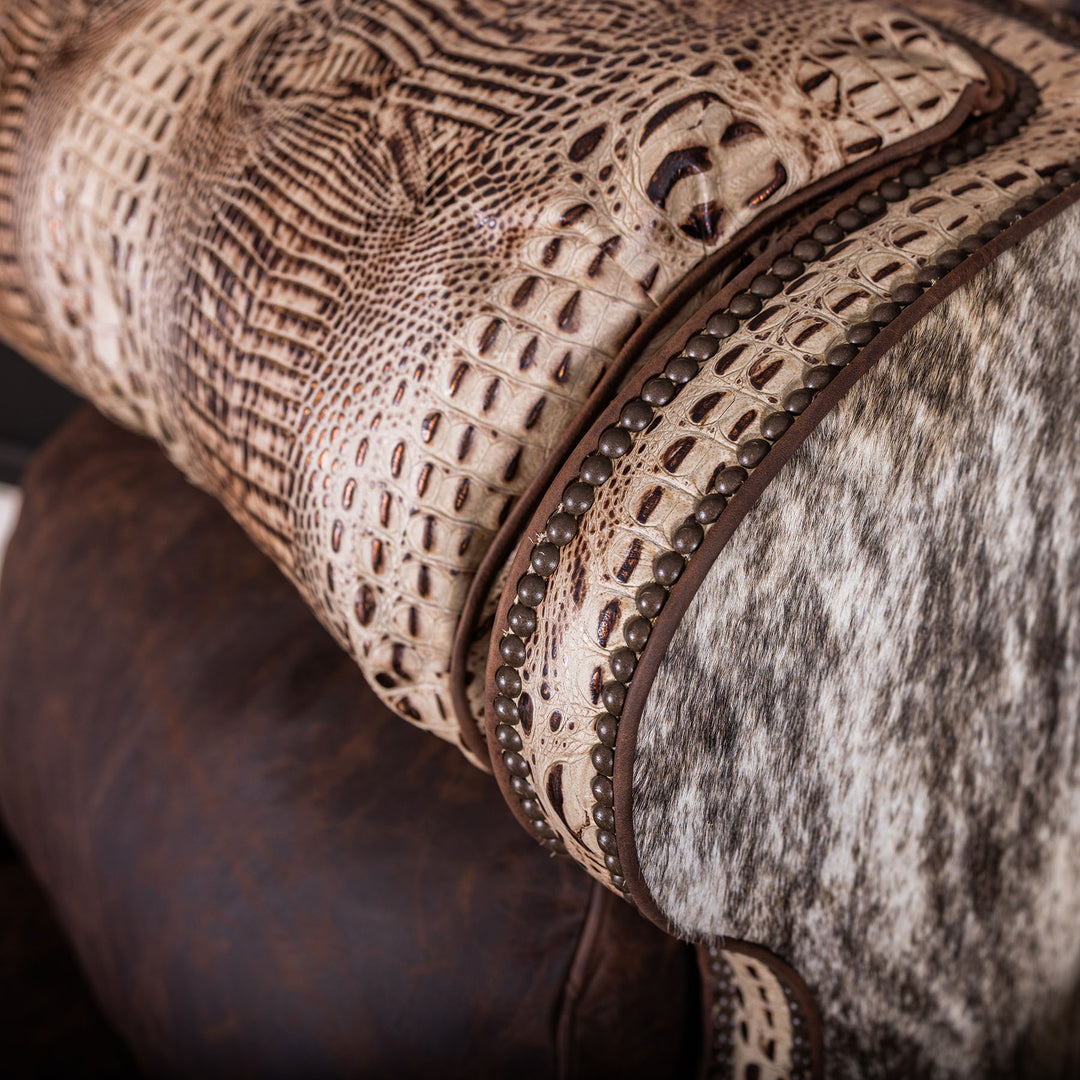 Desert Ranch Western Leather Recliner
