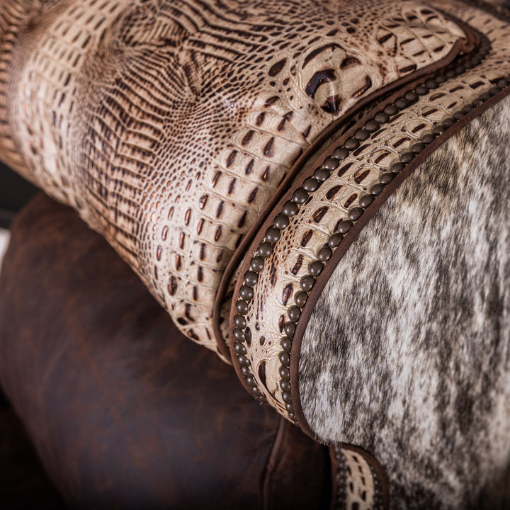 Desert Ranch Western Leather Recliner