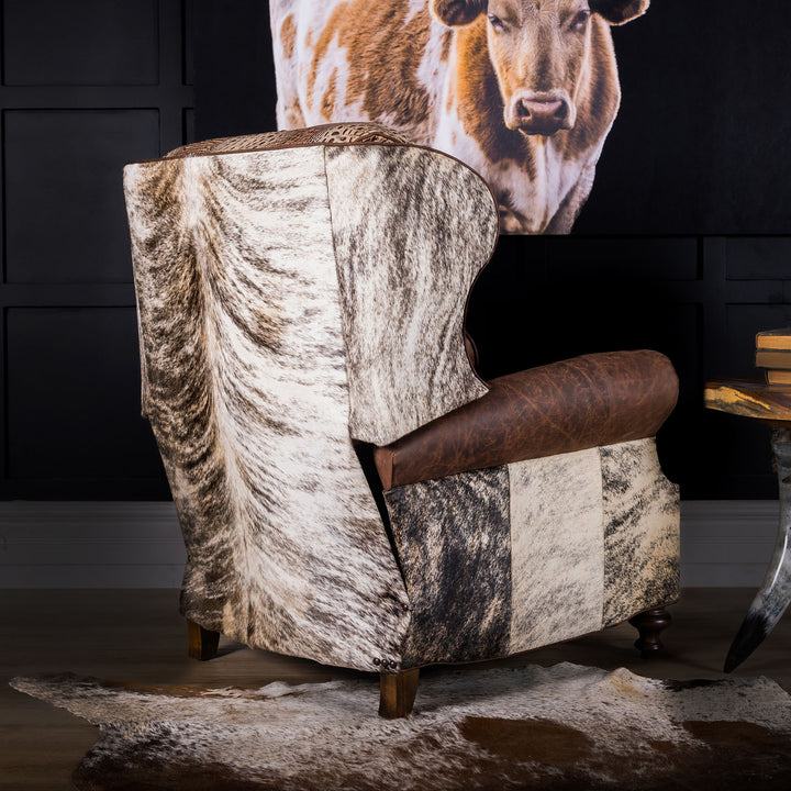 Desert Ranch Western Leather Recliner