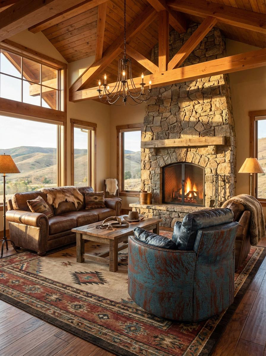 Glendo Snug Leather Swivel Recliner