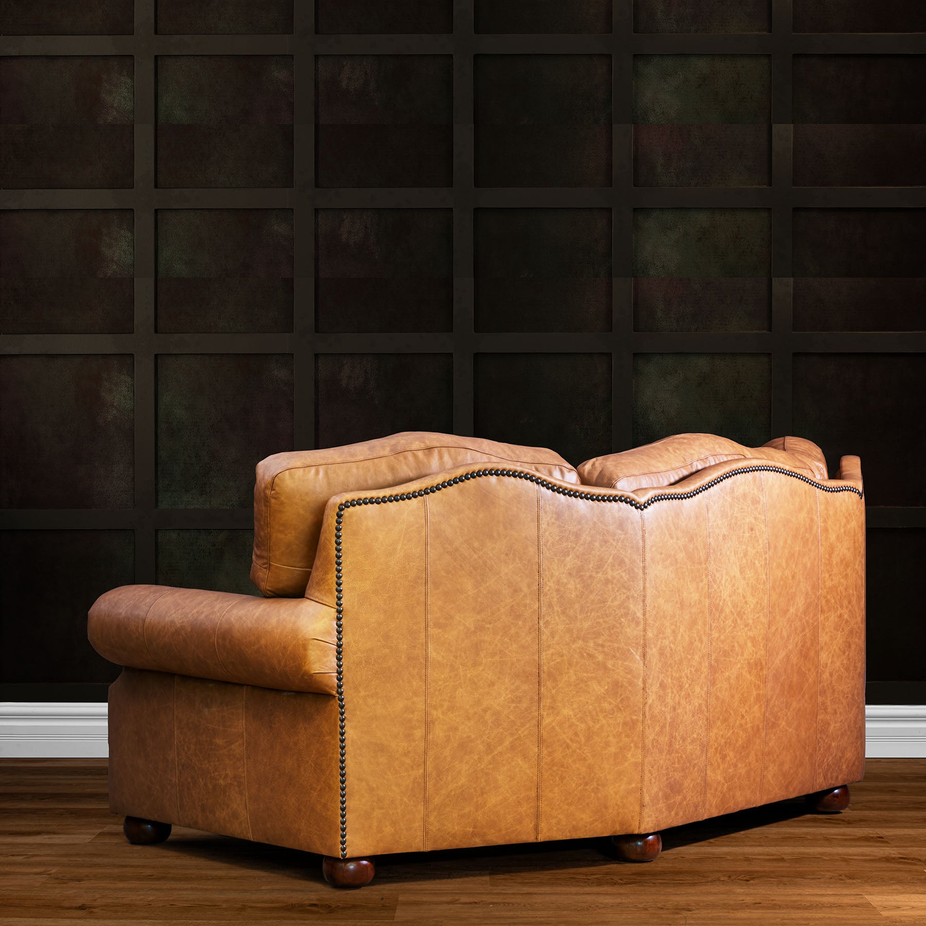 Haskell Conversation Sofa – Texas Leather Western Collection