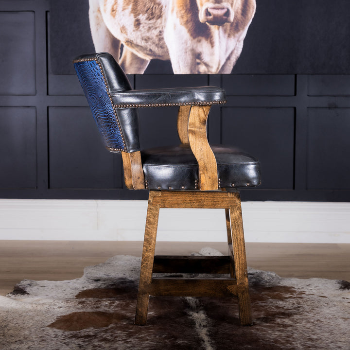 Helena Leather Barstool