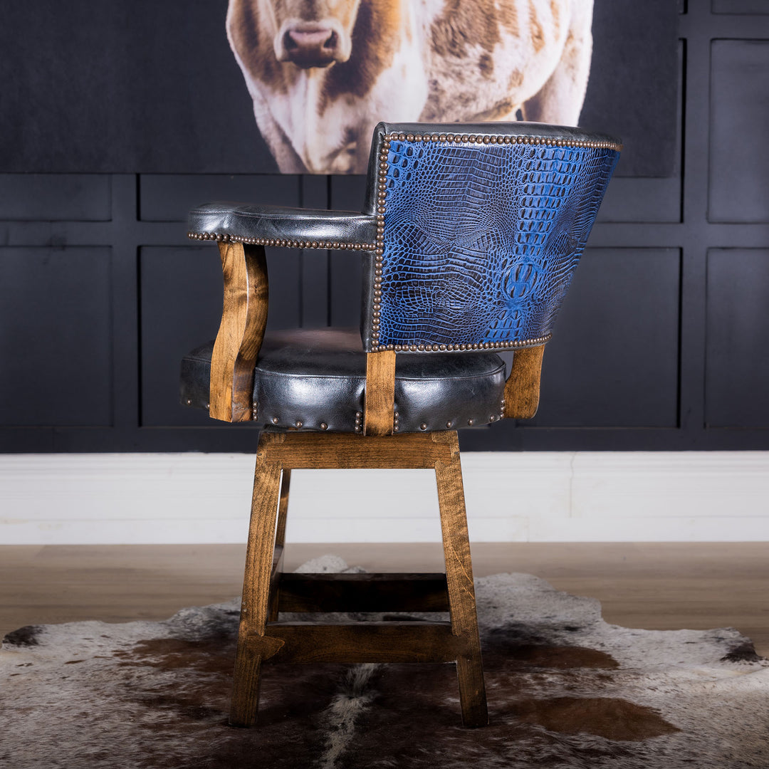 Helena Leather Barstool