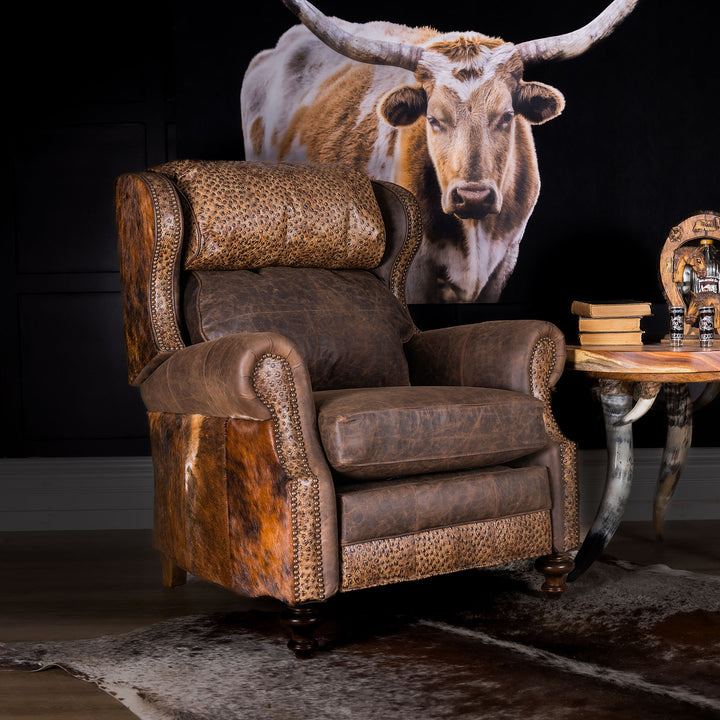 Hotchkiss Boss Leather Recliner