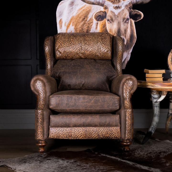 Hotchkiss Boss Leather Recliner