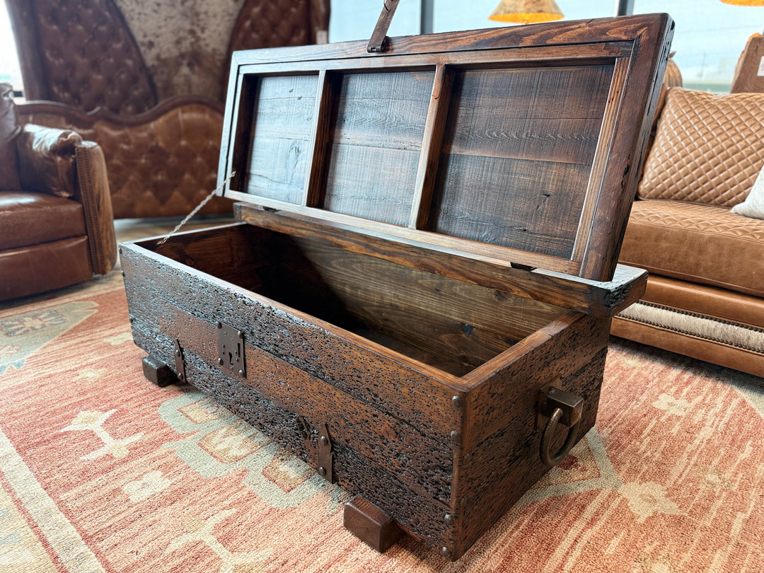 Old Wood Baul Coffee Table