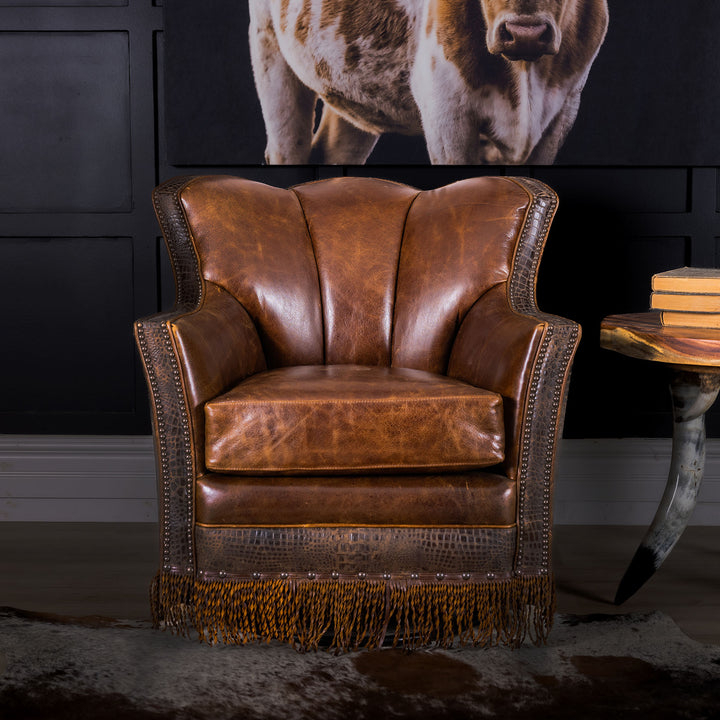 Iron Ranch Swivel Chair