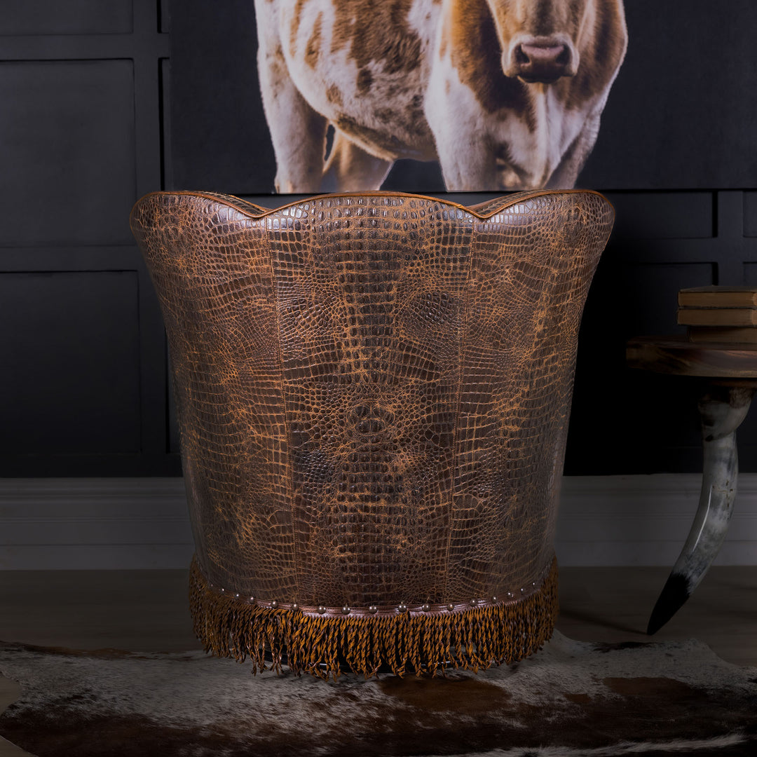 Iron Ranch Swivel Chair