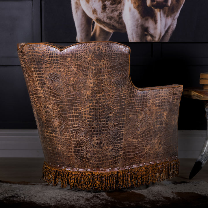 Iron Ranch Swivel Chair