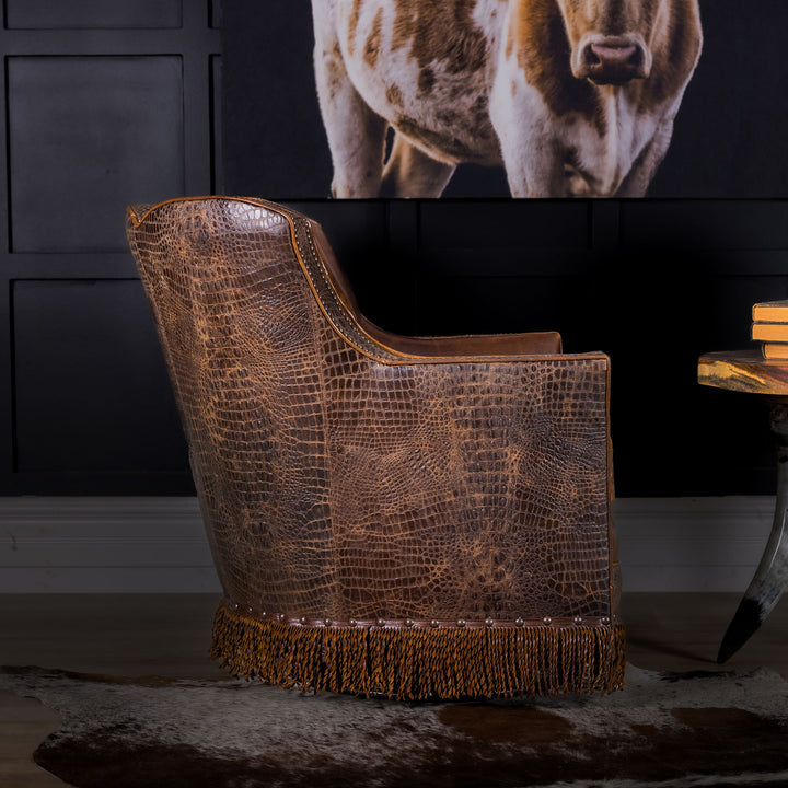 Iron Ranch Swivel Chair