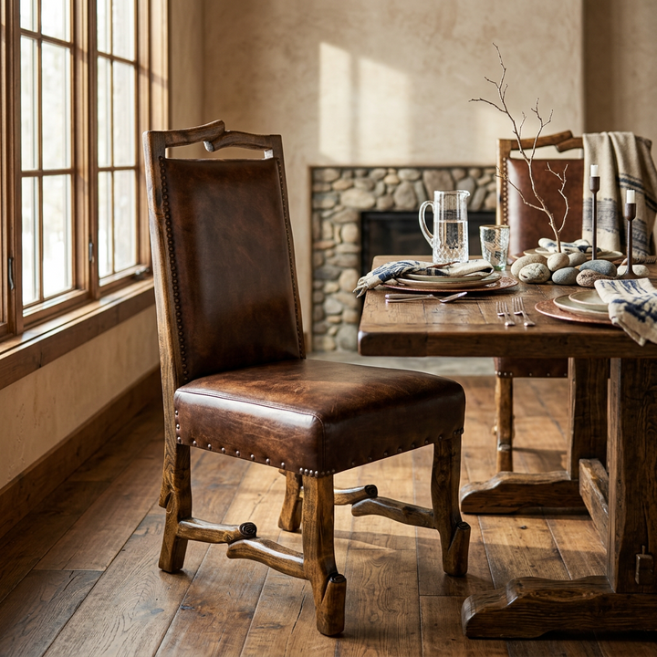 Ismay Leather Dining Chair