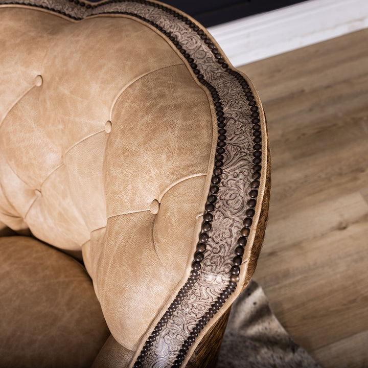 Tufted Jace Swivel Chair