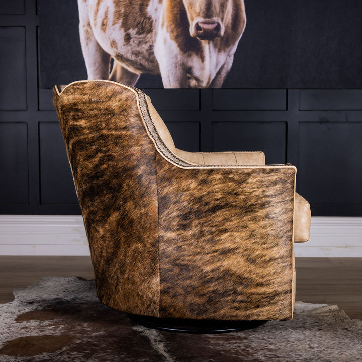 Tufted Jace Swivel Chair