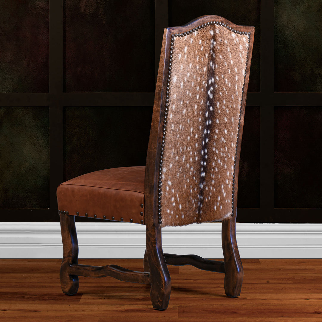 Laramie Tufted Leather Dining Chair