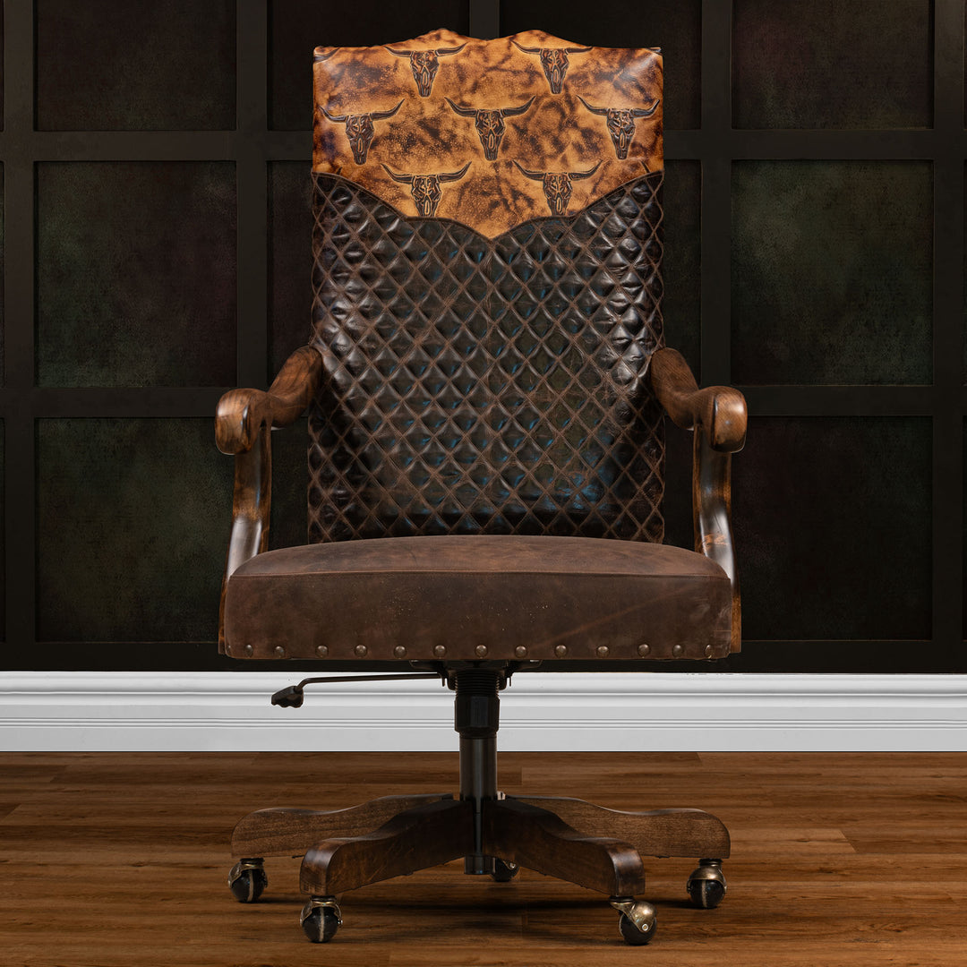 Longhorn Chisum Office Chair