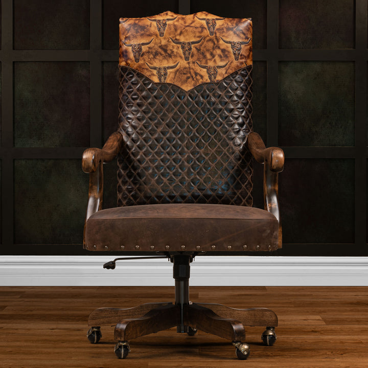 Longhorn Chisum Office Chair