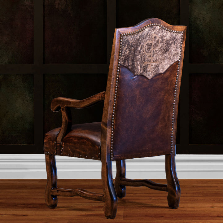Natrona Tufted Leather Dining Chair