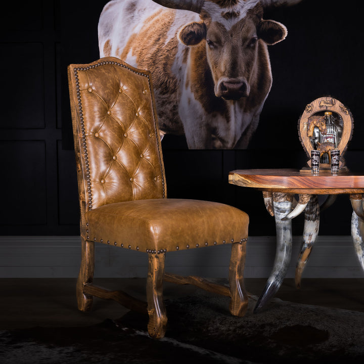 Paz Leather Dining Chair