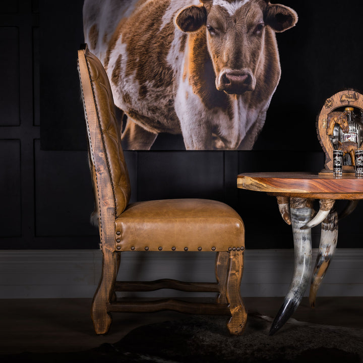 Paz Leather Dining Chair