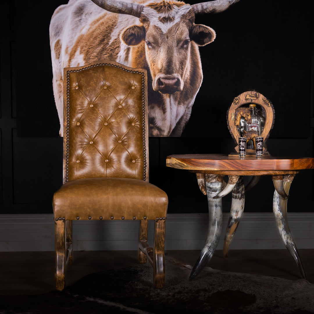 Paz Leather Dining Chair