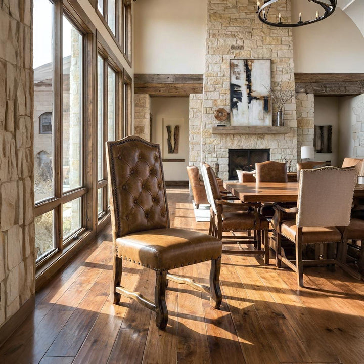 Paz Leather Dining Chair