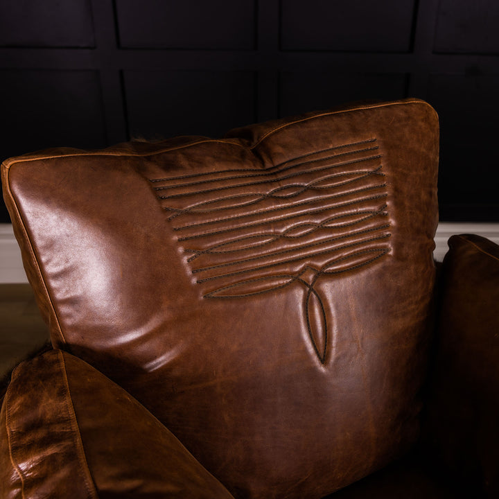 Ranger Snug Leather Swivel Recliner