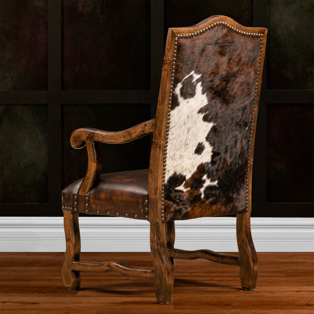Redwood Tufted Leather Dining Chair
