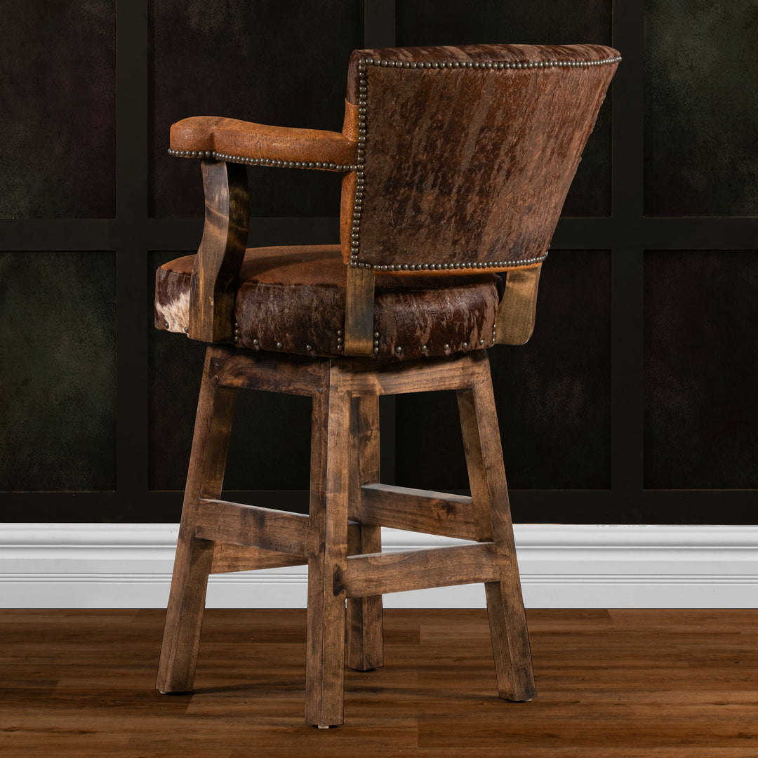 Rocksprings Leather Barstool