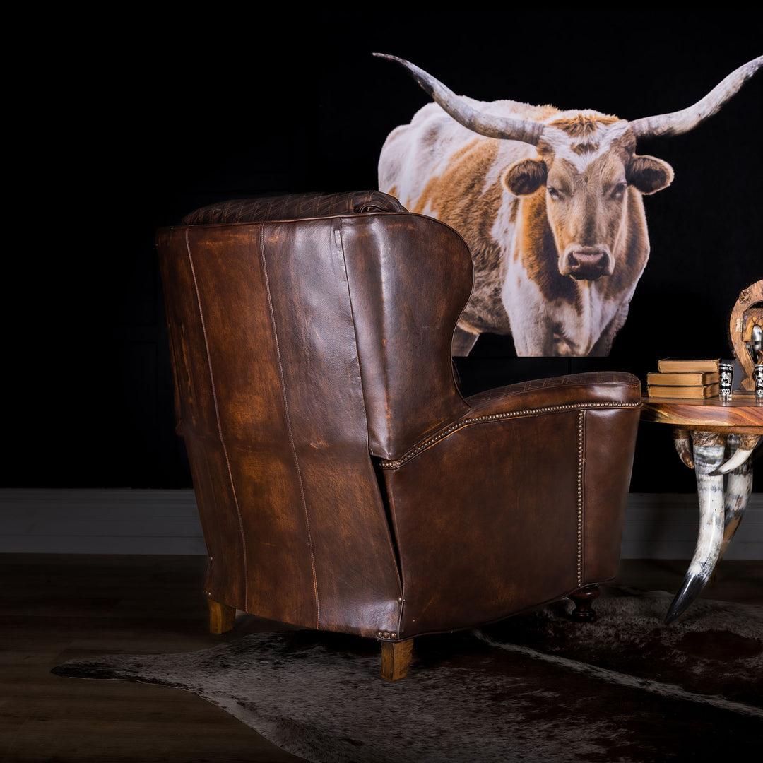 Rocky Leather Recliner